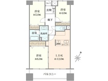 【埼玉県/川口市幸町】ライオンズシティ川口 間取り図