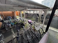 【埼玉県/川越市連雀町】ライオンズマンション本川越第二 共用部：自転車置き場