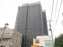 【埼玉県/ふじみ野市上福岡】コスモ上福岡プレステージ 外観：※大規模修繕工事中