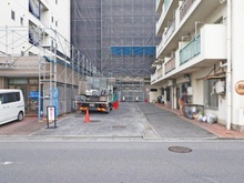 【埼玉県/ふじみ野市上福岡】コスモ上福岡プレステージ エントランス：※大規模修繕工事中
