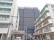 【埼玉県/ふじみ野市上福岡】コスモ上福岡プレステージ 外観：※大規模修繕工事中