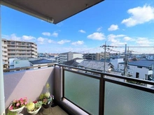 【埼玉県/さいたま市浦和区瀬ヶ崎】ダイアパレス北浦和 【バルコニーからの眺望】