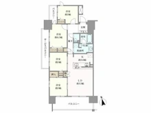 【千葉県/松戸市中根長津町】レーベンハイムサンシエルタウン 間取り図