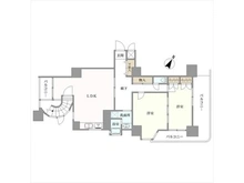 【東京都/板橋区蓮沼町】ラポール本蓮沼駅前 間取り図