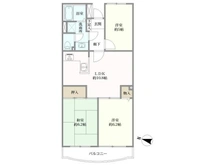 【神奈川県/相模原市南区文京】エクメーネ相模大野・文京 間取り図