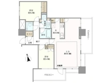 【神奈川県/相模原市南区南台】ステーションスカイタワー小田急相模原 間取り図
