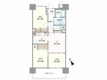 【神奈川県/相模原市緑区橋本台】ライオンズマンション橋本台第2 間取り図