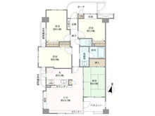 【神奈川県/大和市中央林間西】レクセルマンション中央林間 間取り図