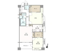 【東京都/渋谷区幡ヶ谷】ベルクレール幡ケ谷 間取り図