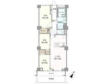 【東京都/新宿区新宿】戸山マンション 間取り図