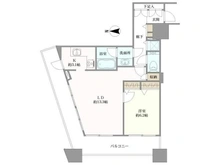【東京都/新宿区西新宿】コンシェリア西新宿TOWER’S　WEST 間取り図