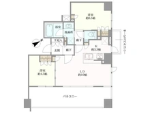 【東京都/調布市小島町】ブランズ調布アーバンプレミアム 間取り図