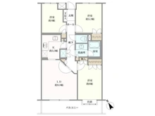 【東京都/世田谷区玉堤】尾山台南パークホームズ 間取り図