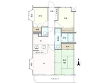 【神奈川県/川崎市麻生区片平】エスポワール五月台第2 間取り図