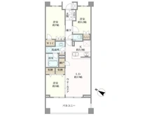 【神奈川県/横浜市港北区日吉】ジェイグランディア日吉 間取り図