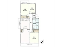 【神奈川県/横浜市都筑区荏田南】港北ニュータウンみずきが丘住宅 間取り図