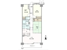 【東京都/小金井市前原町】アドリーム武蔵小金井 間取り図