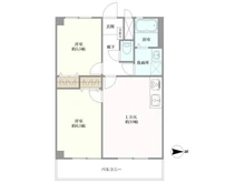 【東京都/東久留米市前沢】東亜グリーンハイツ 間取り図