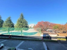 【東京都/目黒区碑文谷】碑文谷ヒルズサレジオ通り 住戸玄関前からの眺望