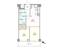 【東京都/世田谷区野沢】フジタ野沢マンション 間取り図