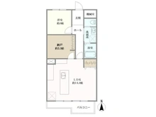 【東京都/世田谷区松原】明大前グランドハイツ 間取り図