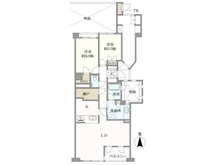 【東京都/世田谷区桜】ヒルズ馬事公苑パークフロント 間取り図