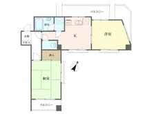 【東京都/世田谷区大原】サカエ代田橋マンション 間取り図