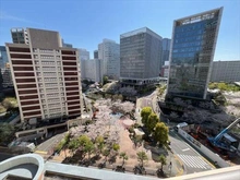 【東京都/品川区東五反田】オーバルコート大崎住宅棟　ザ・パークタワー東京サウス バルコニーからの眺望　２０２６年４月撮影