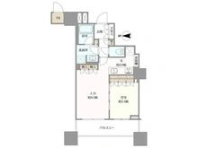 【東京都/品川区北品川】パークシティ大崎ザタワー 間取り図