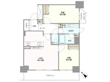 【東京都/中央区築地】モア・クレスト築地 間取り図