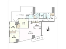 【東京都/世田谷区砧】パークハウス砧ペイザージュ 間取り図