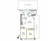 【東京都/目黒区中目黒】グランシティ中目黒 間取り図