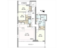 【東京都/文京区本郷】本郷パークハウス　ザ・プレミアフォート 間取り図
