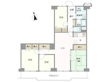 【埼玉県/川口市川口】グリーンビュー第三川口 間取り図