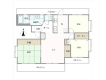 【東京都/新宿区中落合】ニチカ中井 間取り図