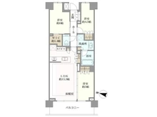 【東京都/新宿区高田馬場】パークシティ高田馬場 間取り図