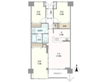 【東京都/新宿区北新宿】北新宿パークハイツ 間取り図