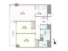 【東京都/新宿区上落合】ユニーブル落合 間取り図