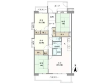 【大阪府/大阪市城東区古市】プロムナーデ関目21号棟 間取り図