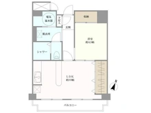 【大阪府/大阪市北区中崎西】レツク北梅田 間取り図