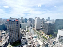 【大阪府/大阪市北区曾根崎】梅田ガーデンレジデンス 南向きバルコニーからの眺望