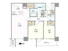 【大阪府/大阪市西区南堀江】シエリアタワー大阪堀江 間取り図