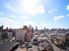 【大阪府/大阪市城東区成育】パークプラザ森小路 南東向きバルコニーからの眺望