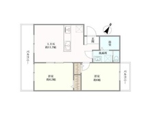 【東京都/大田区下丸子】下丸子ハイコーポ 間取り図