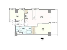 【東京都/墨田区緑】両国緑スカイハイツ 間取り図