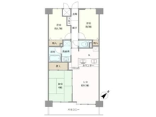【東京都/多摩市和田】サニークレスト聖蹟桜ケ丘 間取り図