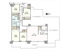 【神奈川県/横浜市戸塚区前田町】グランドメゾン東戸塚 間取り図