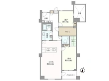 【兵庫県/西宮市弓場町】オーセント打出 間取り図