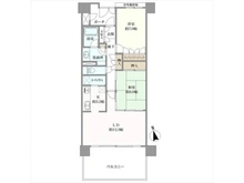 【兵庫県/西宮市甲陽園日之出町】アルス甲陽園 間取り図