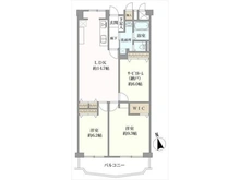 【兵庫県/西宮市寿町】ローズハイツ夙川 間取り図